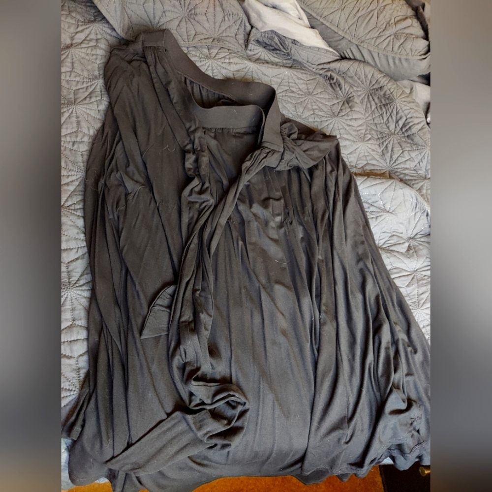 Black Ava & Viv maxi skirt